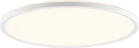 Brilliant avola - plafonnier - ø 42 cm - led 22w - 3000lm - 2700k-6500k - cct - minuterie - veilleuse - dimmable - télécommande - ip20 - blanc
