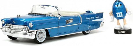Jada Toys M MS Blue 1956 Cadillac Eldorado 1:24, voiture, 13 ans, métal, bleu