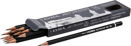 Crayons à dessin Lyra art design, d 6,9 mm, 2b, recharge 1,8 mm, 12 pièces 1 boîte