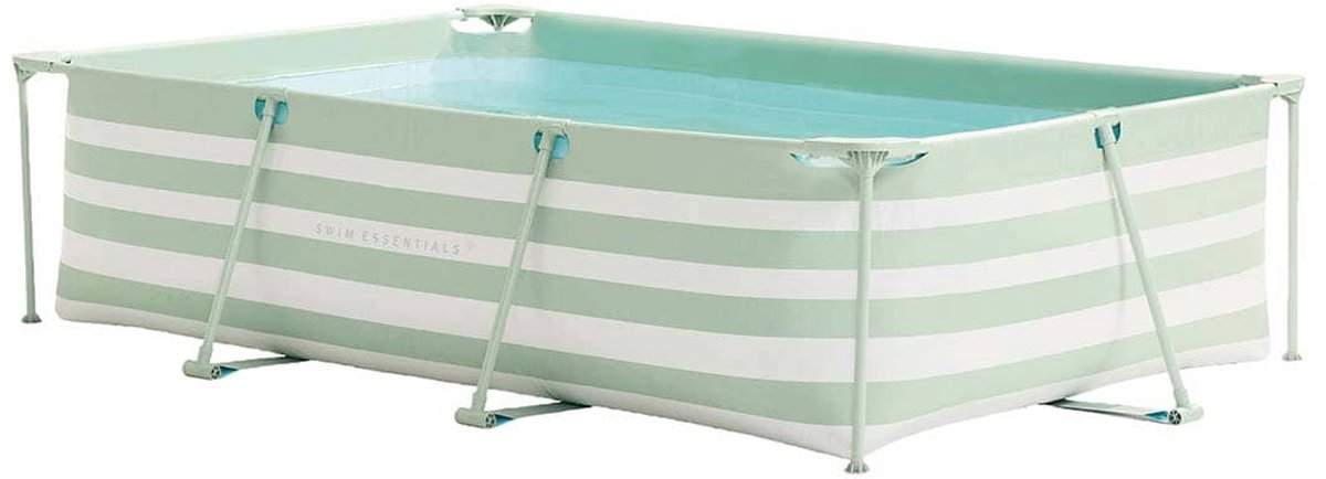 Piscine de luxe à rayures vertes Swim Essentials, 260 cm