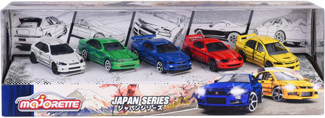 Majorquette Japan Series Die-Cast Cars Giftpack, 5e.