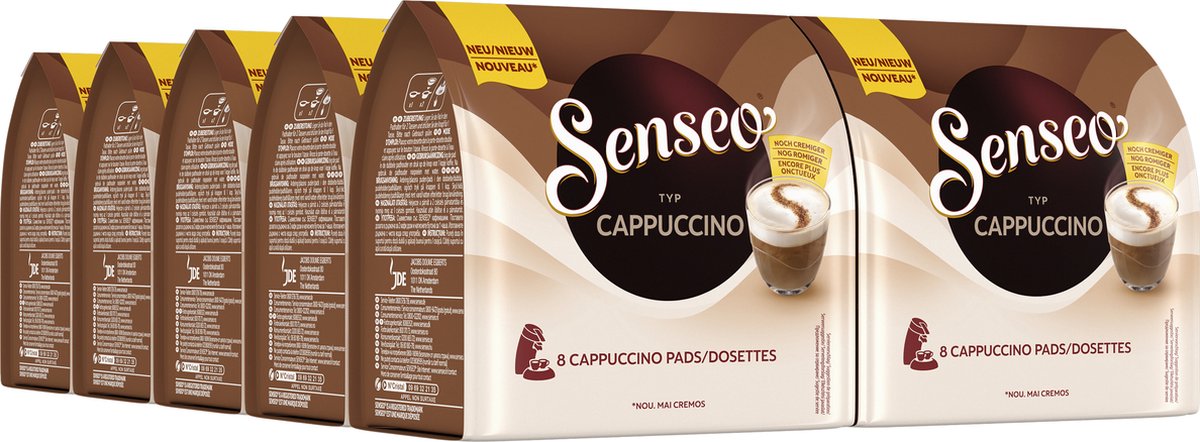 Senseo Douwe Egberts cappuccino (10x8 dosettes)