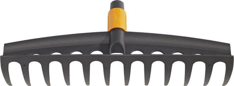 Râteau Fiskars quikfit - accessoire râteau à herbe - outils de jardin - acier trempé