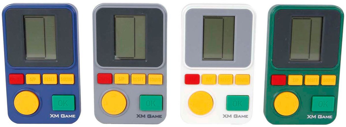 Van manen brickgame console de jeu rétro 23 jeux 6,5x11cm jouets.
