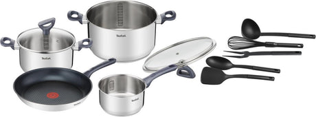 Batterie de cuisine Tefal Tefal G713SB Dailly Cook set de cuisine 11 pièces