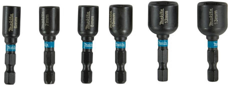 Makita accessoires jeu de douilles 6 pièces - e-15768 - e-15768