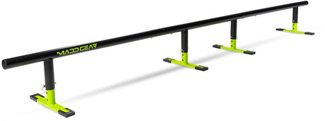 Madd Gear Grind Rail - mgp - 99 pouces 251 cm - pour trottinettes freestyle, skateboards skates - acier - facile à assembler