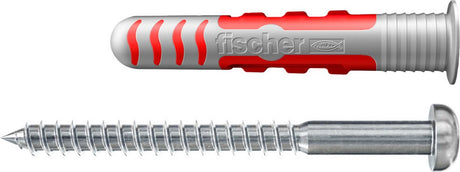 Fischer duoseal 8 x 48 avec vis à tête cylindrique en acier inoxydable A2