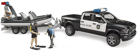Bruder 2507 voiture Dodge Ram police son et lumière