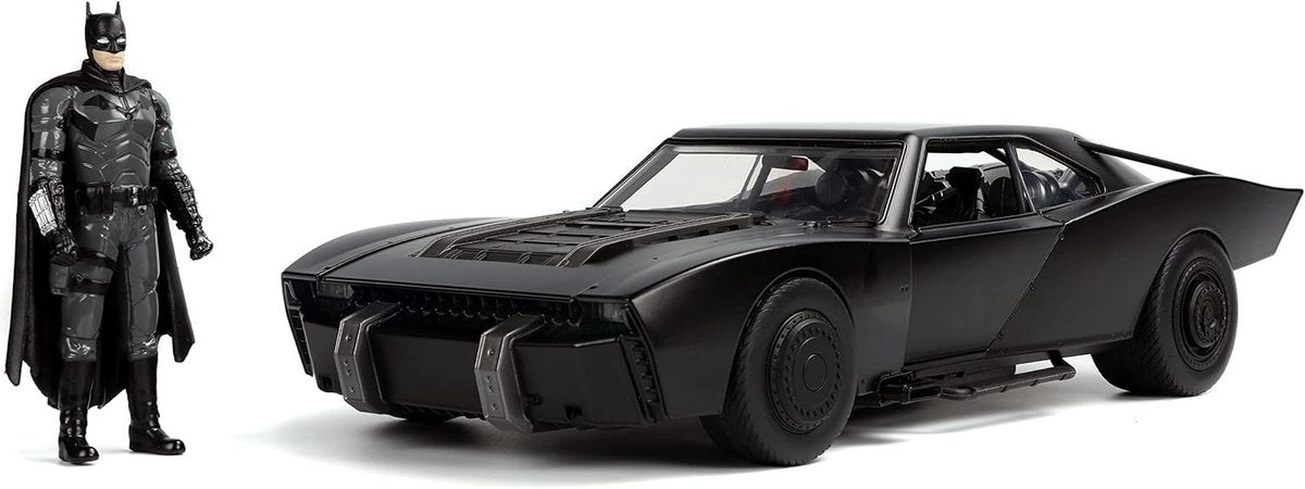 Jada Toys Batman 2022 1 18 Hollywood Rides Batmobil - à collectionner - avec figurine Batman