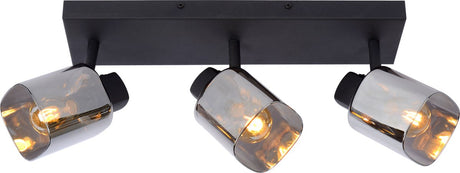 Lucide alion - spot de plafond (plafonnier) - 3xe14 - noir
