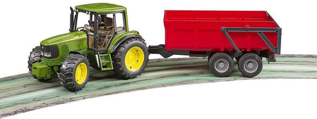 Bruder Tracteur John Deere 6920 avec remorque