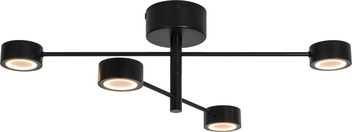 Nordlux clyde flex 4 rail-spot-moodmaker™ 3 step dimmable-zwart