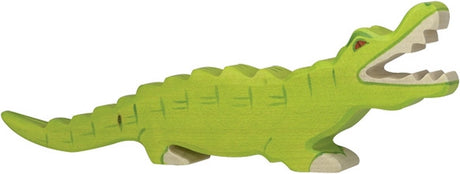 Crocodile en bois holztiger