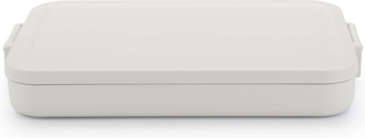 Brabantia boîte à lunch faire prendre plat gris clair