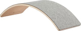 Goki Wooden Balance Board Wave avec feutre, 82 cm