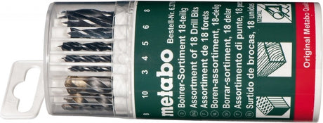 Accessoires Metabo - Jeu de forets 18 pièces 627190000