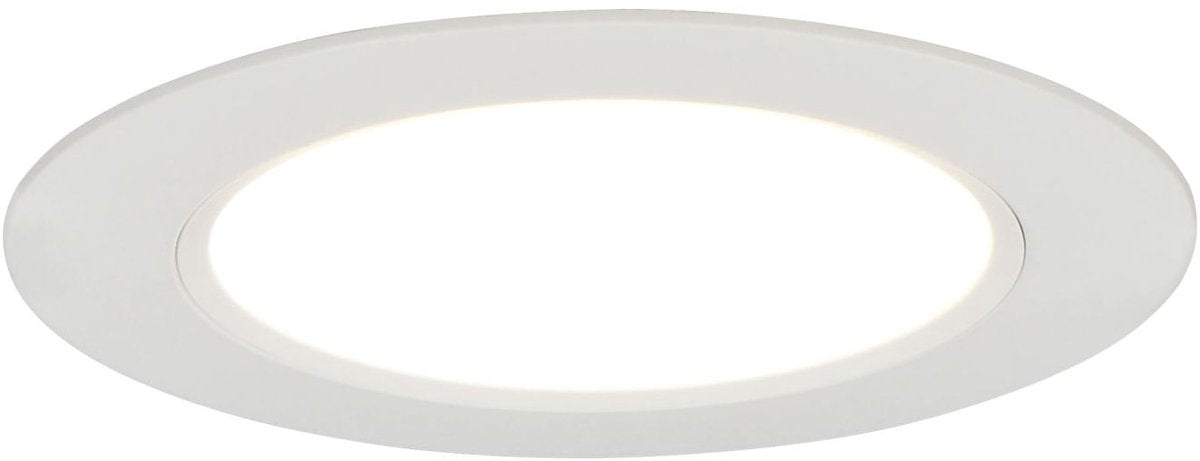 Trio virunga - spot encastré - blanc mat - incl. 1x SMD 6 W - dimmable extérieurement - montage au plafond - dip - interrupteur