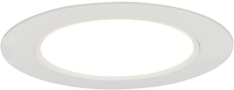 Trio virunga - spot encastré - blanc mat - incl. 1x SMD 6 W - dimmable extérieurement - montage au plafond - dip - interrupteur