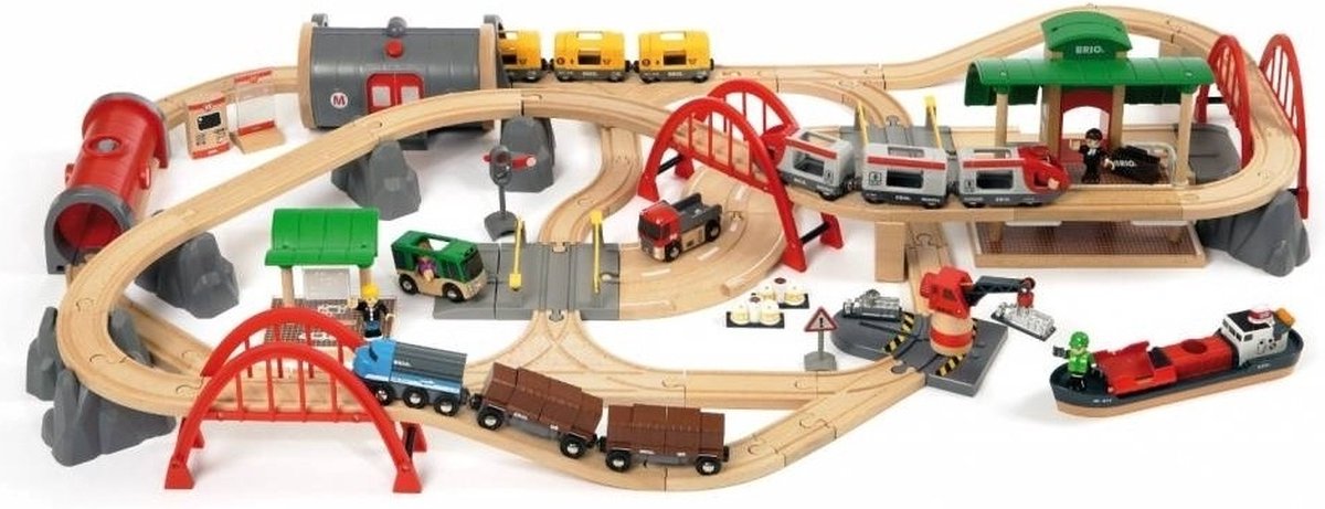 Coffret Brio Deluxe - 33052 - voie ferrée