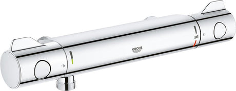 Robinet de douche thermostatique Grohe Grohtherm 800 - 15 cm - sans raccords - chromé