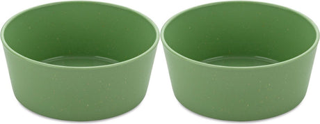 Bol Koziol, 0,89 l, lot de 2, bio, vert feuille - | connecter le bol