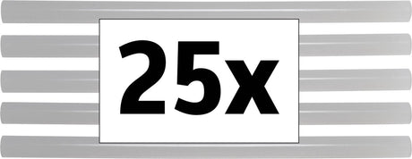 Toolcraft tc-11200x25t bâton de colle ø 11 mm x (l) 200 mm transparent 500 g 25 pièce(s)