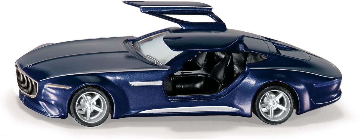 Siku 2366, vision mercedes-maybach 6, 1:50, métal plastique, bleu foncé, portes battantes qui s'ouvrent