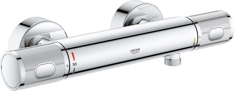 Mitigeur thermostatique de douche Grohe Precision Feel 150 mm - avec technologie Cool Touch - chrome