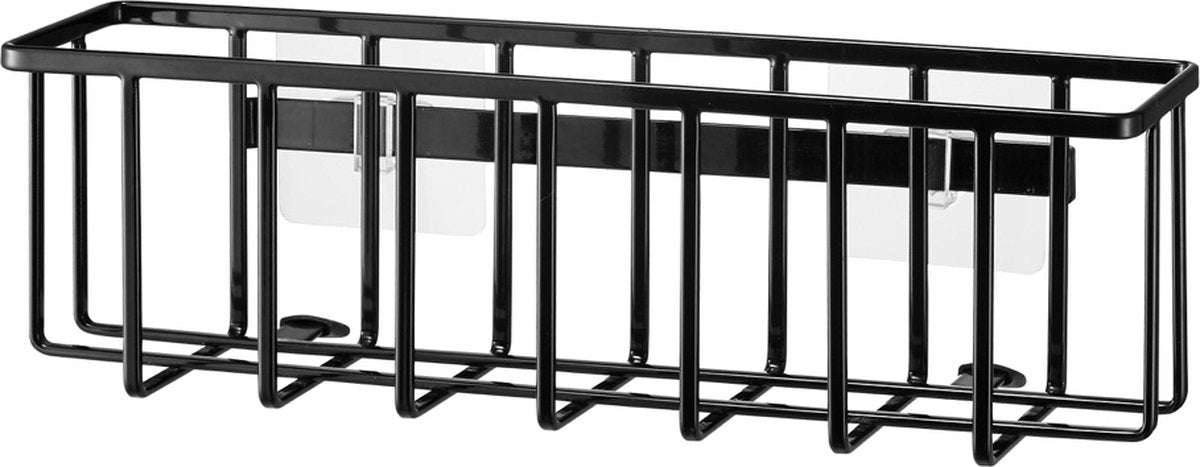 Yamazaki panier pour lavabo autocollant - l - tour - noir