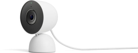 Google Nest Cam Indoor - Caméra de sécurité - Filaire - 3ème génération - Neige