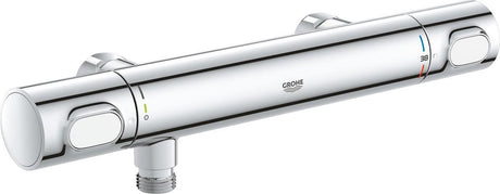 Robinet de douche thermostatique Grohe à débit précis - ecojoy® - ecobutton - 34799000