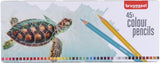 Boîte de 45 crayons de couleur Tortue Bruynzeel