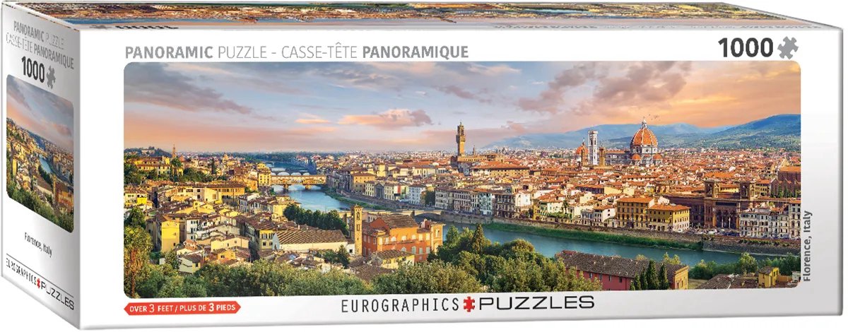 Puzzle Eurographics Florence Italie Puzzle de 1000 pièces.