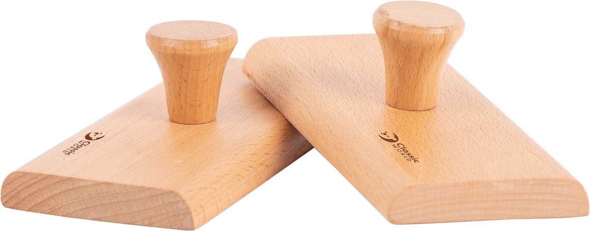 Blocs de sable à percussion en bois du monde classique – instrument de musique pour enfants.
