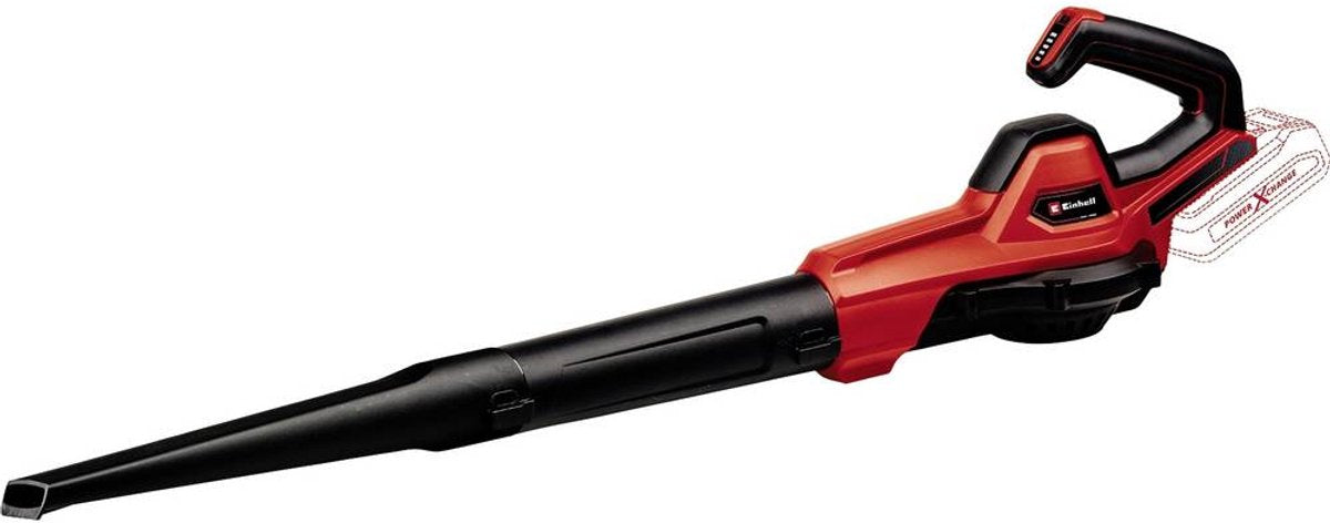 Souffleur universel à batterie Einhell ge-ub 18 250 li e solo - power x-change - 18 v li-ion - vitesse de soufflage : 250 km h - tube 3 pièces - électr. contrôle de vitesse avec indication LED - excl. batterie et chargeur