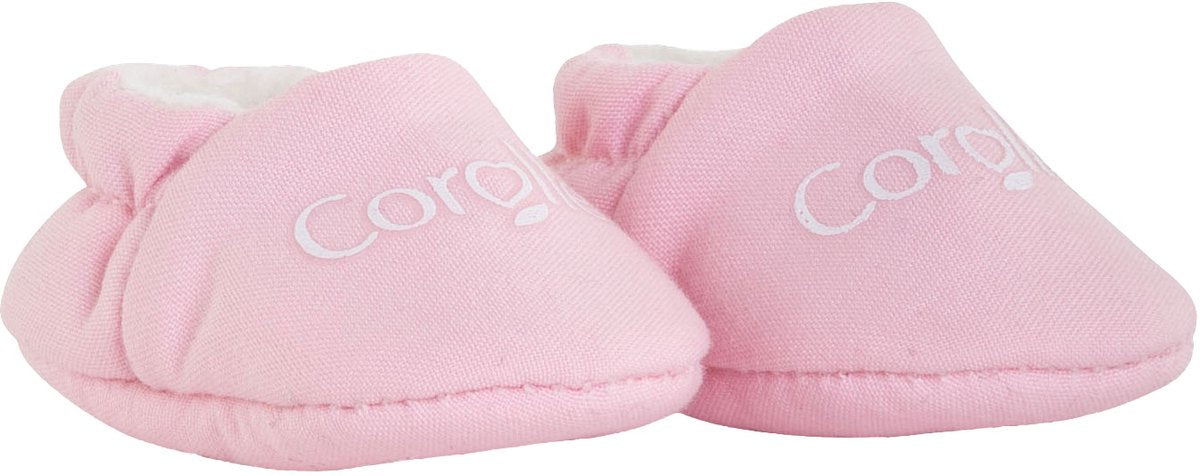 Corolle Mon Premier Poupon - Slippers de poupées rose, 30 cm