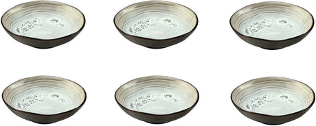 Médard de noblat - shadow nacre - petit bol 12 cm - 6 pièces - grès