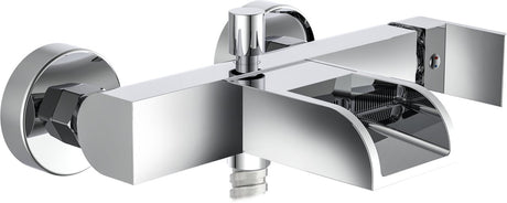 Mixer Schütte Bath avec sortie de cascade Idrovia Chrome -colored