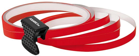 Pin striping Foliatec pour jantes rouge - largeur = 6mm : 4x2,15 mètres