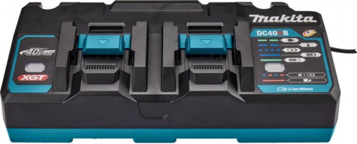 Chargeur rapide Makita dc40rb duo xgt - 191n09-8 - 191n09-8