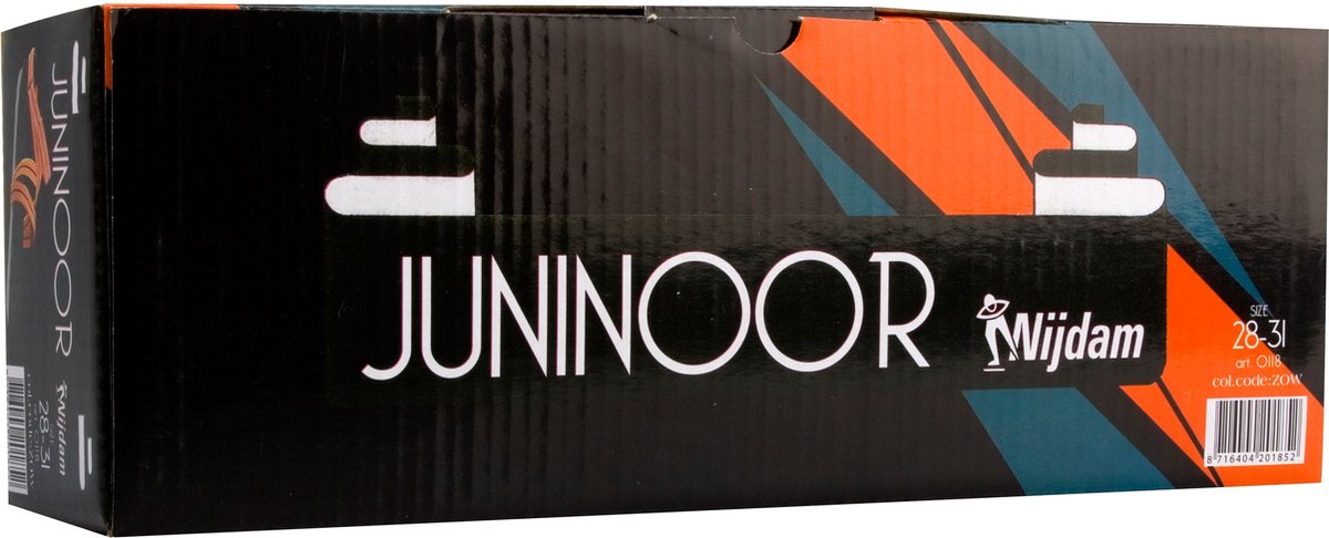 Nijdam juninoor - zwart oranje wit - 32 35