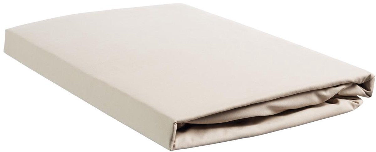 Ambiante jersey - topper hoeslaken - 120x200 210 - zand