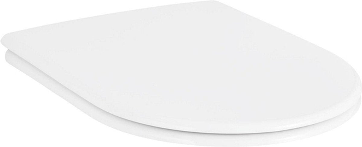 Abattant de WC Grohe Essence - fermeture amortie - dégagement rapide - blanc alpin