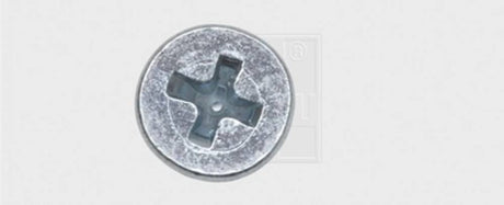 Assortiment de vis à tôle SWG m5 20 mm tête cruciforme Phillips DIN 965 acier galvanisé 100 pièce(s)
