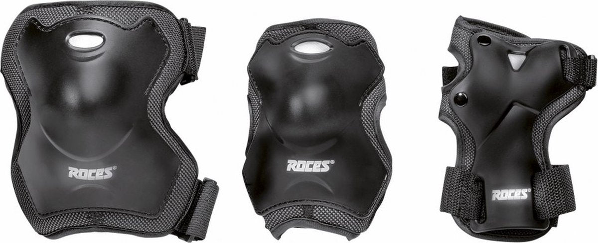 set de protection pour skate Super unisexe noir taille S 6 pièces