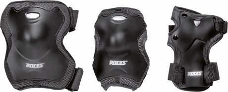 set de protection pour skate Super unisexe noir taille S 6 pièces