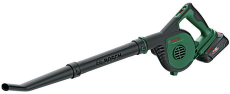 Souffleur de feuilles universel Bosch 18v-130 - souffleur de feuilles - avec batterie Li-ion 18 V (2,5 Ah) - chargeur