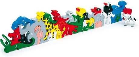 Small foot - jeu d'équilibre avec lettres et chiffres d'animaux, 26 pcs.