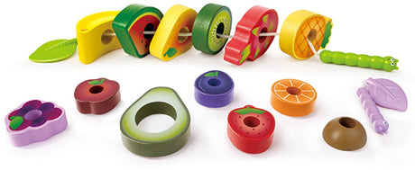 Hape fruit à corder en bois - - à partir de 24 mois